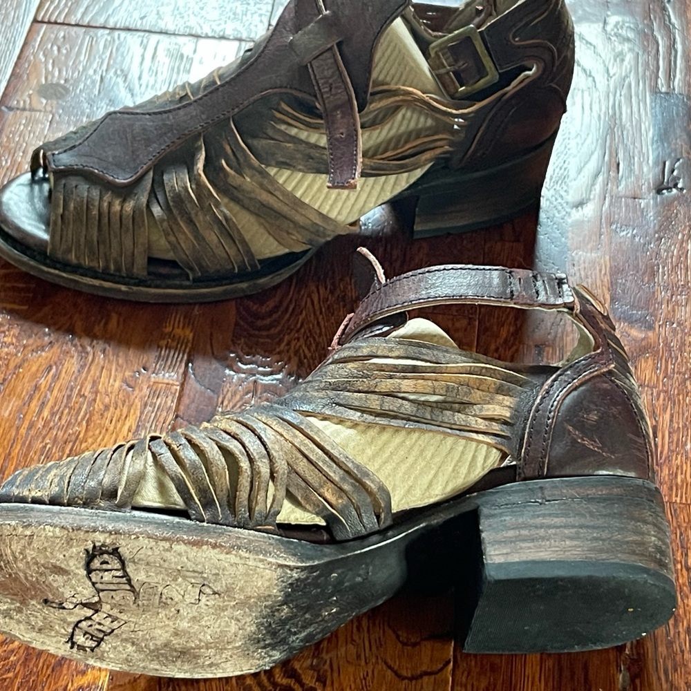 Freebird by Steven Rustic Leather Sandals - Picture 5 of 6